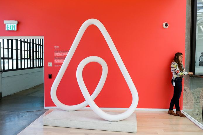Het hoofdkwartier van Airbnb in San Francisco, archiefbeeld.