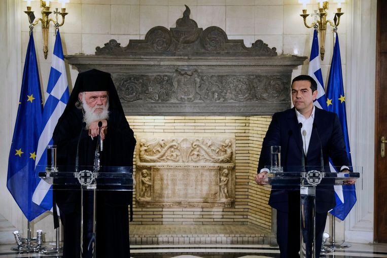 De hechte band van Griekse kerk en staat