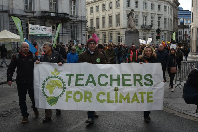 Klimaatoptocht Brussel