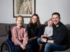 Isa (7) lijdt aan zeldzame spierziekte: ‘Een griepje kan levensgevaarlijk zijn’