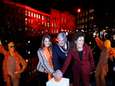 Stadhuis in Utrecht kleurt oranje om aandacht te vragen voor geweld tegen vrouwen