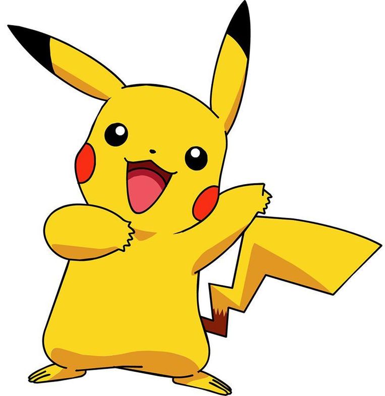 Pikachu Pokémon Beeld .