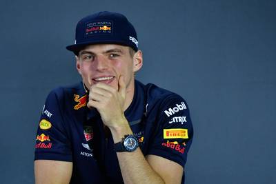 Max Verstappen krijgt een halfbroertje