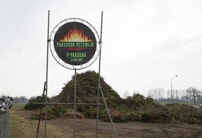 Nu nog een hoopje, straks een vuurzee