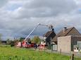 De brandweer snelde zondagnamiddag naar de Kappittelstraat in Dentergem