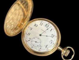 Recordbedrag voor gouden horloge van passagier Titanic
