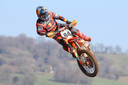 Jeffrey Herlings brak ruim een jaar geleden zijn hiel bij een fotoshoot.