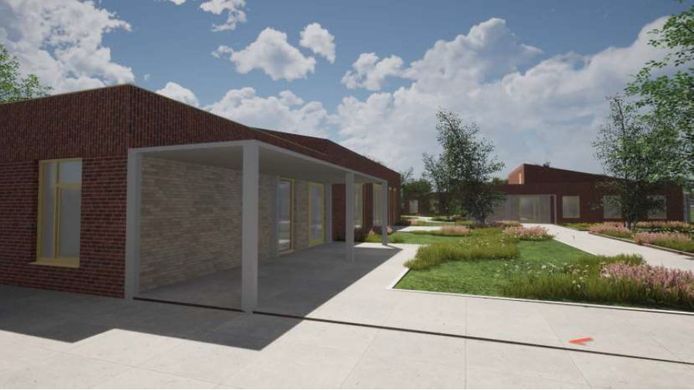 Zo zal de nieuwbouw aan Ten Dries eruitzien.