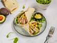 Wat Eten We Vandaag: Wraps met gegrilde tonijn en wasabimayonaise