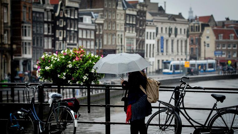 Amsterdam centrum. Beeld ANP