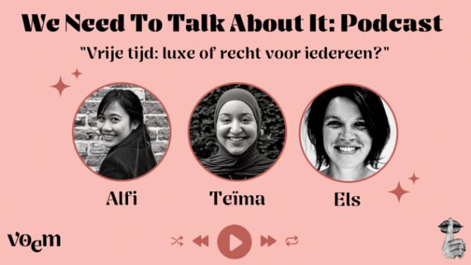 Voem vzw lanceert podcast voor Dag van de Zorg: “Is vrije tijd een luxe of een recht voor iedereen?”