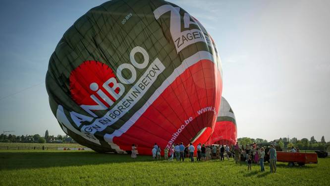 Bouwbedrijf Zaniboo pakt uit met luchtballon die 34 mensen kan vervoeren: “Een van de grootste van Europa”