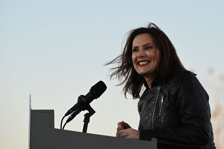 Gouverneur Gretchen Whitmer van Michigan. Beeld AFP