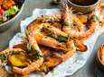 Wat Eten We Vandaag: Gegrilde scampi met chimichurri