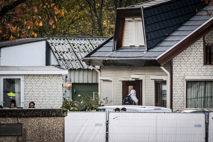 November 2019: de politie-inval bij het kampje aan de Hoogheuvelstraat in Oss.