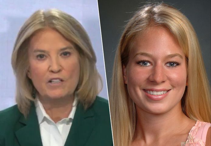 De Amerikaanse journaliste Greta van Susteren (links) en haar landgenote Natalee Holloway.