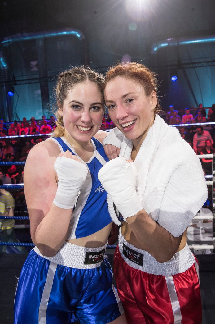 Boxing stars, Marie Verhulst en Natalia