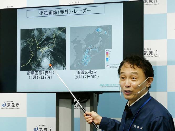 Japan bereidt zich voor op mogelijk zwaarste tyfoon in decennia: halve meter regen verwacht