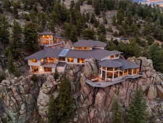 Overhellend huis bovenop rots is niets voor wie hoogtevrees heeft