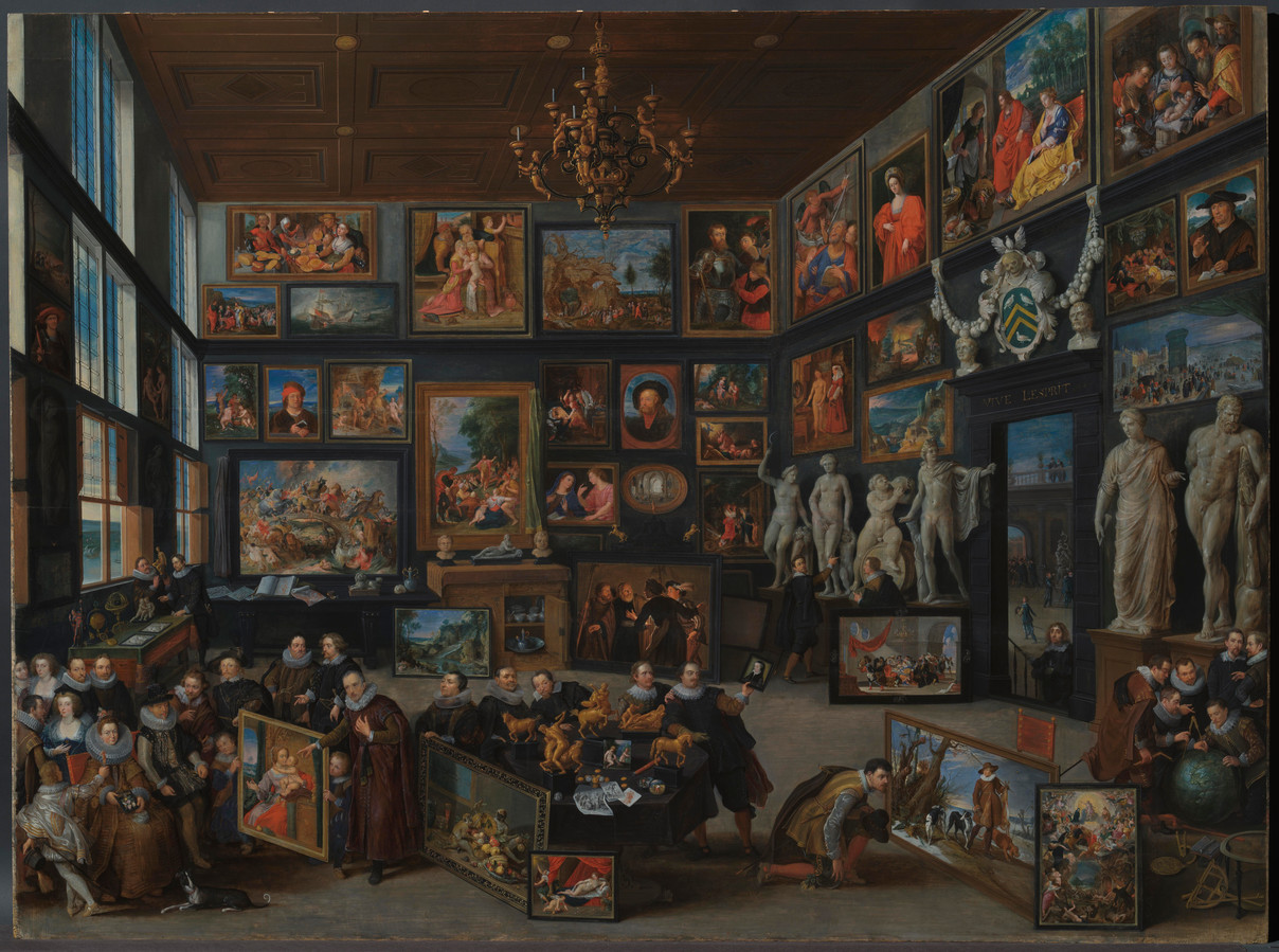 De spectaculaire kunstkamer van specerijenhandelaar Cornelis van der Geest die Willem van Haecht vereeuwigde in 1628.