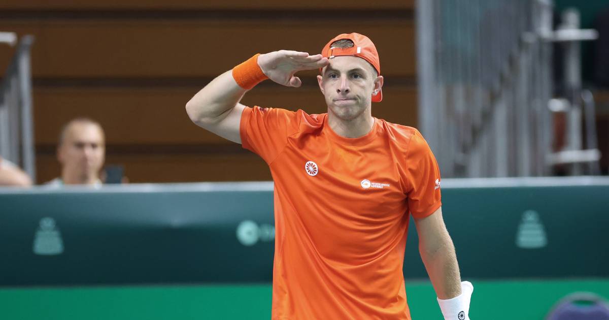 The Netherlands continues its adventure against the world leaders, the United States, after defeating Greek Talon Spor in the Davis Cup Finals |  sports