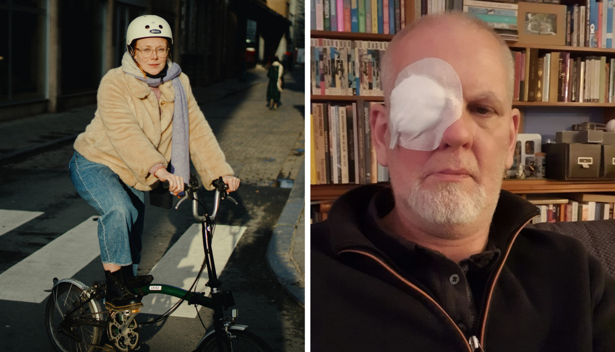 Verkeersslachtoffers Tina en Oscar. Beeld Wouter Van Vooren/ RV
