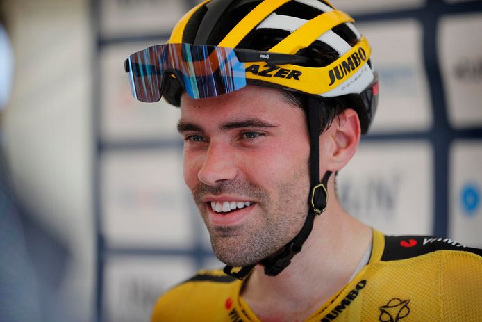 Tom Dumoulin reed vorige week de Tour de l'Ain, met de Dauphiné wacht hem nu een nieuwere, grotere uitdaging.