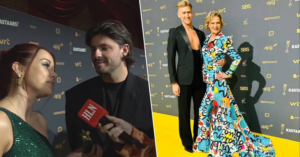 Lotte Vanwezemael presents her friend Max and Princess Delphine shine in a special outfit: this was the red carpet for Kastaars |  HLN’s Instagram