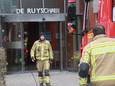 De brandweer snelde naar het woonzorgcentrum, maar een verpleegkundige had het vuur al geblust