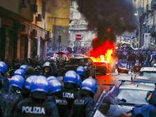 “Dévastations folles et inacceptables”: de violents heurts éclatent à Naples entre supporters de Francfort et policiers