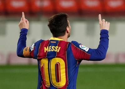 Un doublé et un nouveau record titanesque pour Lionel Messi