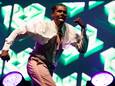 De Belgische zanger Stromae treedt op tijdens Lowlands 2022.