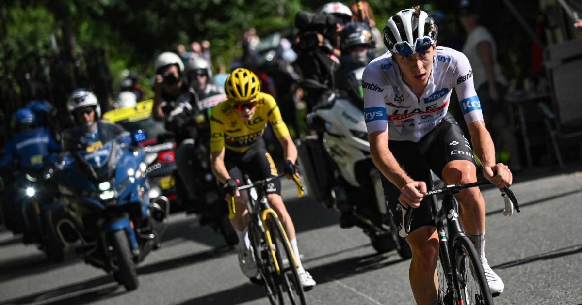 Jonas Vingaard stays in yellow after a crazy Tour de France stage, Carlos Rodríguez wins in Morzine |  Tour de France