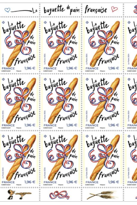 Un timbre à l’odeur de baguette: La Poste rend hommage au sacro-sain pain français