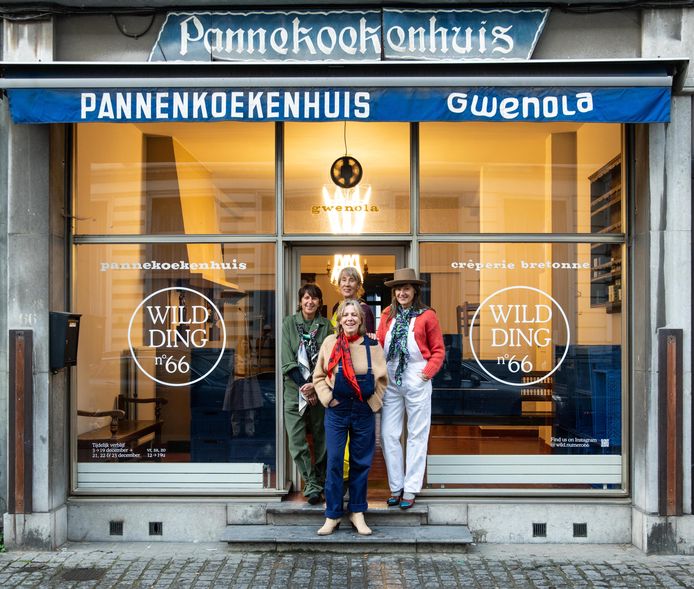 Vier vriendinnen - Hilde Bouchez, Veerle Hamerlinck, Isabelle Vermast en Marij De Brabandere - blazen het legendarische pannenkoekenhuis Gwenola nieuw leven in vanaf december.