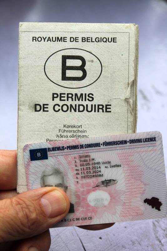 Titulaire d'un vieux permis de conduire? Attention, Belgique