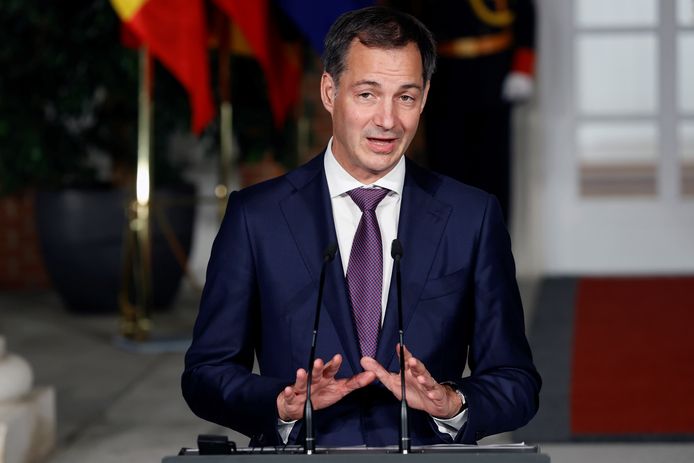 Alexander de Croo à Madrid ce lundi.