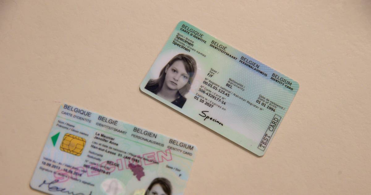 Le Lieu De Naissance Ne Sera Plus Visible A L œil Nu Sur Les Cartes D Identite Belgique 7sur7 Be