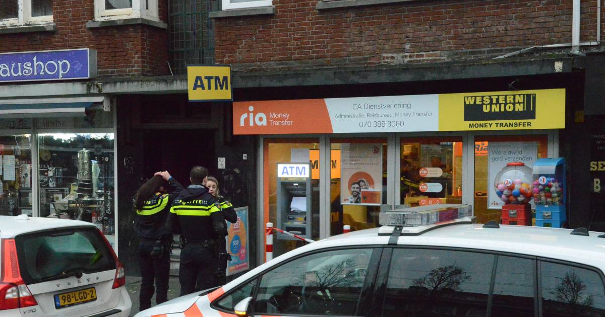 geld buit bij geldkantoor western union