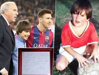 Berucht servet van Messi’s eerste contract geveild voor een monsterbedrag: “Deze jongen moéten we hebben”