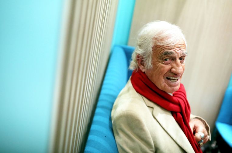 Jean-Paul Belmondo als tachtiger. Beeld Photo News
