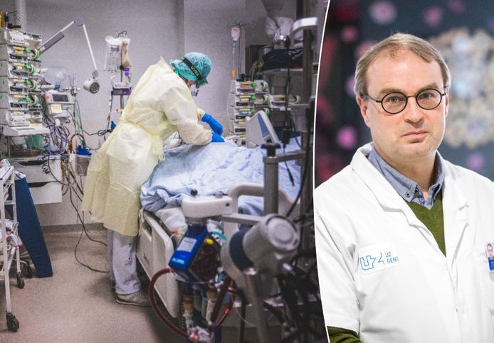 Gentse infectioloog stuurt noodgewongen coronapatiënt huiswaarts in UZ ...