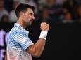 Novak Djokovic ten koste van Andrej Roeblev met speels gemak naar halve finale in Melbourne 