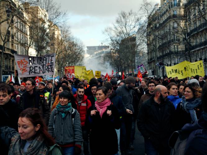 Nieuwe protesten tegen pensioenhervorming in Frankrijk, maar enthousiasme taant