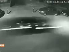 La voiture qui a foncé dans la foule à Strépy filmée juste avant le drame par une caméra de surveillance