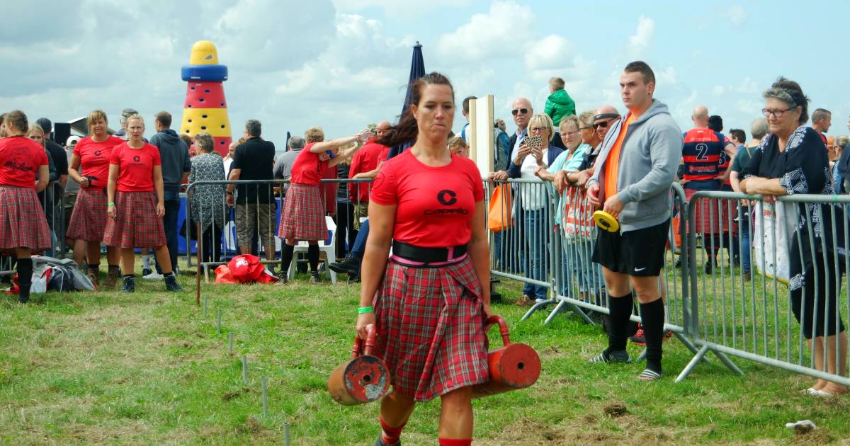 Highlandgames by the sea: 'Daar moet je sterk voor zijn'