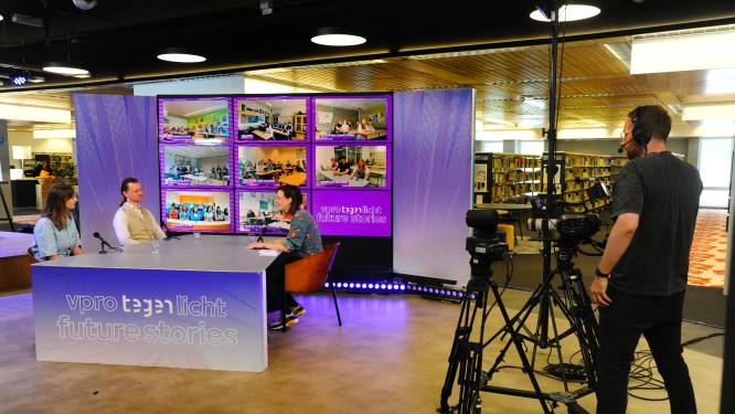 Zes maal per jaar verandert de Zeeuwse bieb in een tv-studio; uitzendingen zijn doorslaand succes