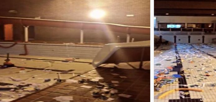 La piscine Aqua 2000 à Gosselies (Charleroi) est dans un triste état