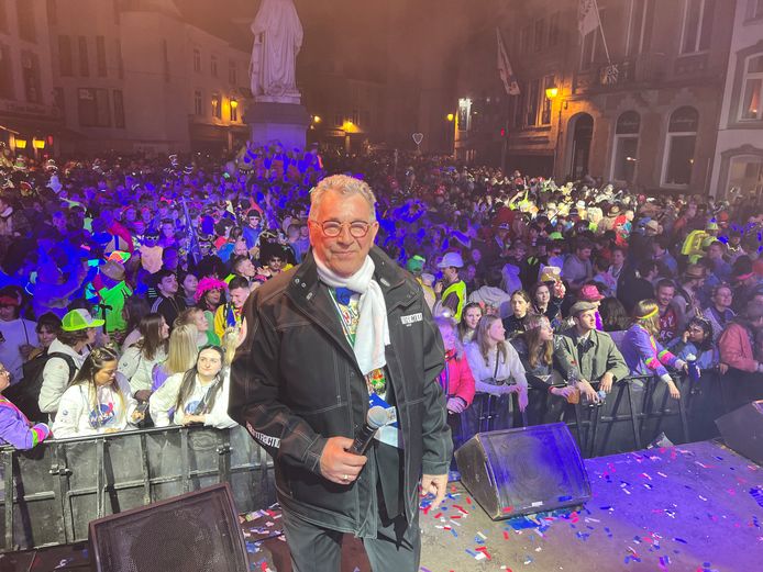Jos Appelmans tijdens carnaval Halle 2022.