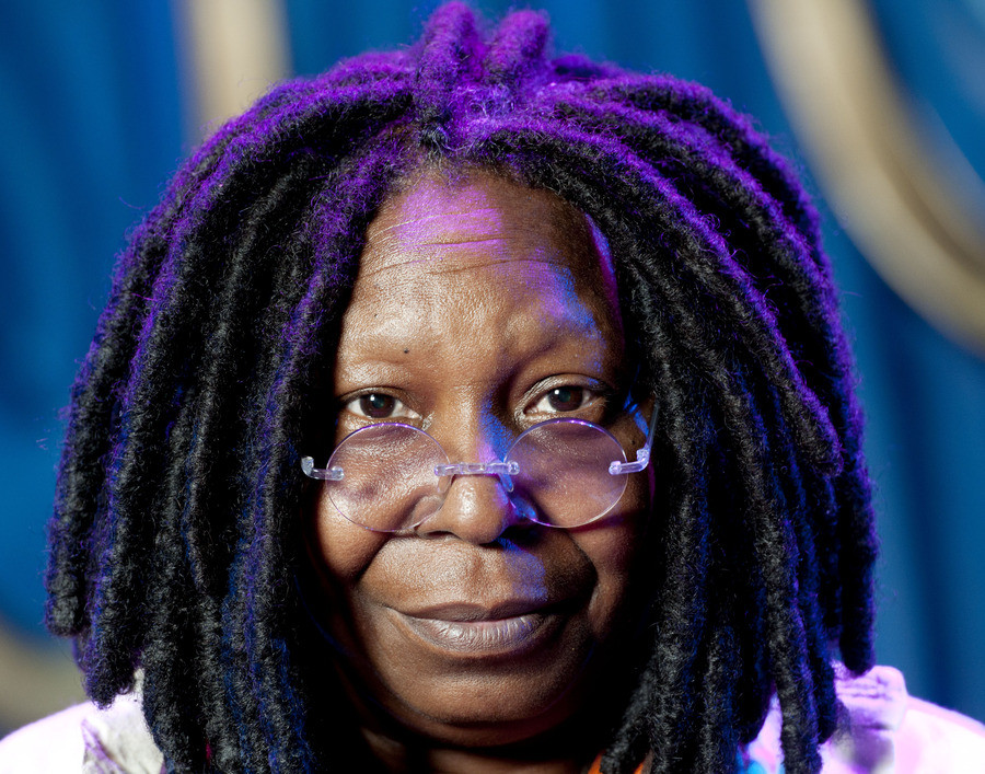 Eyebrows no goldberg does why have whoopi Why Does